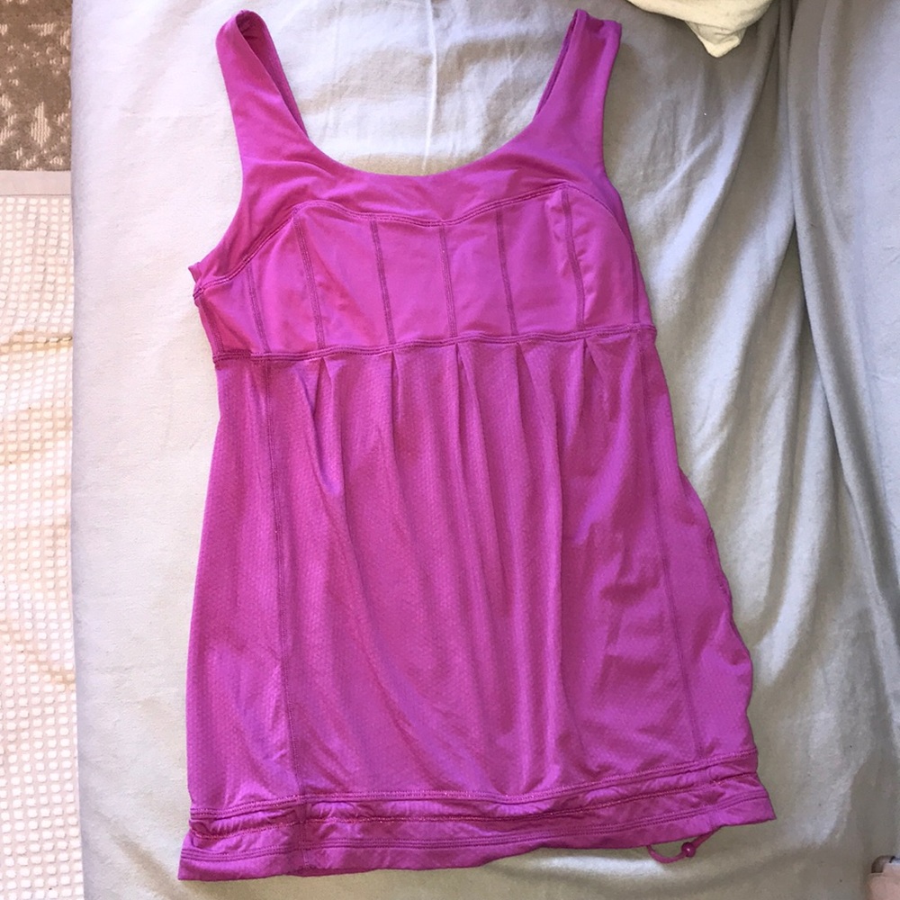 Lululemon 4 purple tank top
